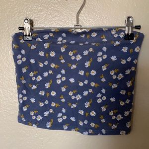 Wild fable sunflower tube top